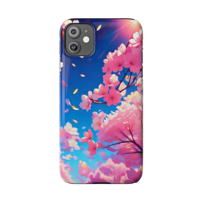 Anime sakura tree flowers