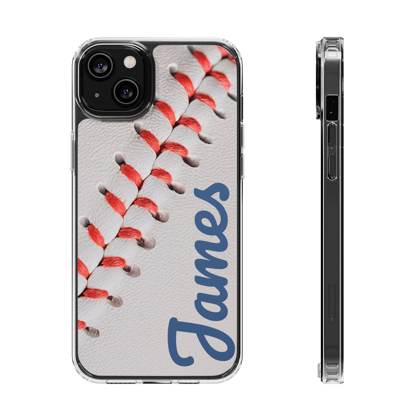 Custom name Baseball iPhone Case – Personalized Silicone