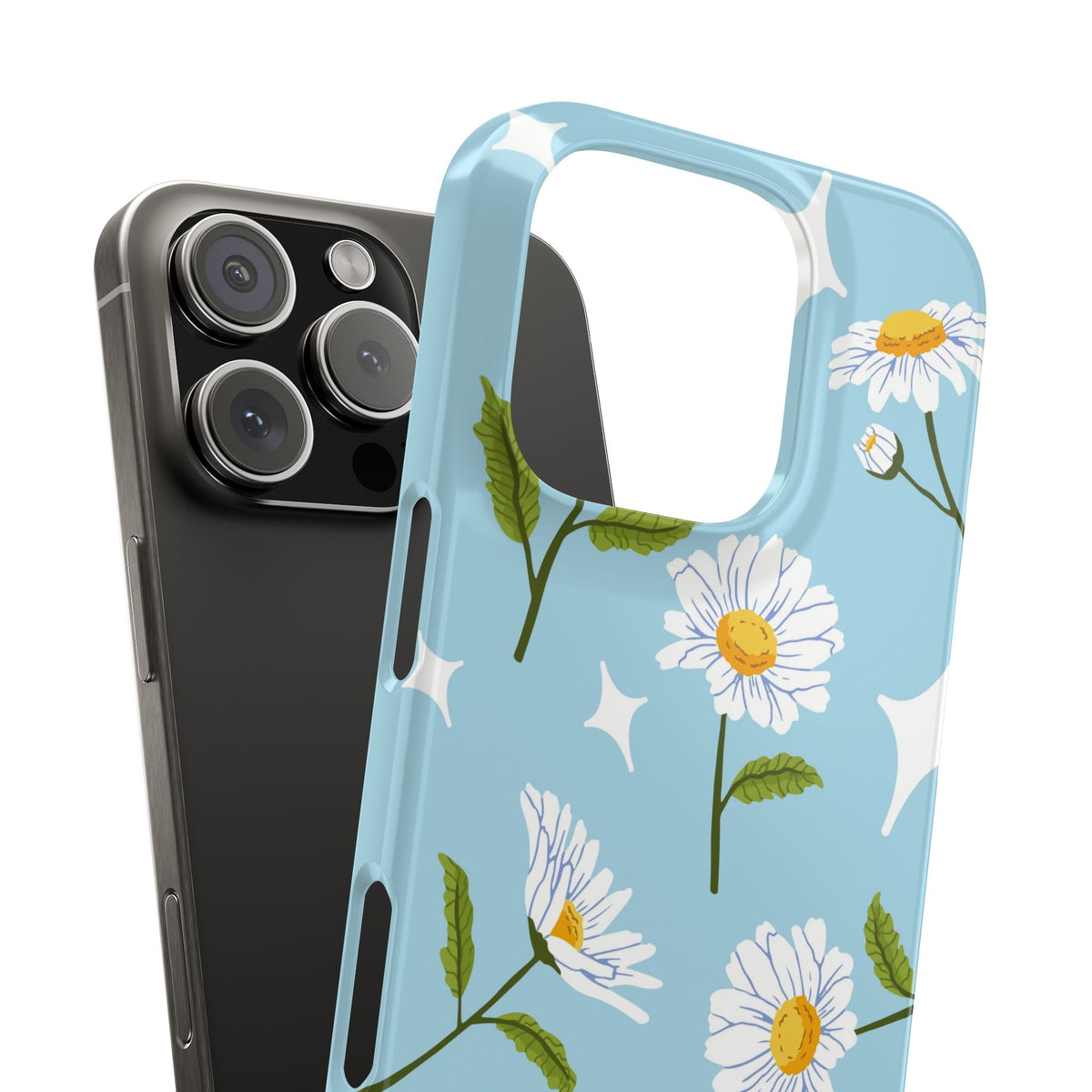Charming Floral – Dainty Daisy Design - casetinger