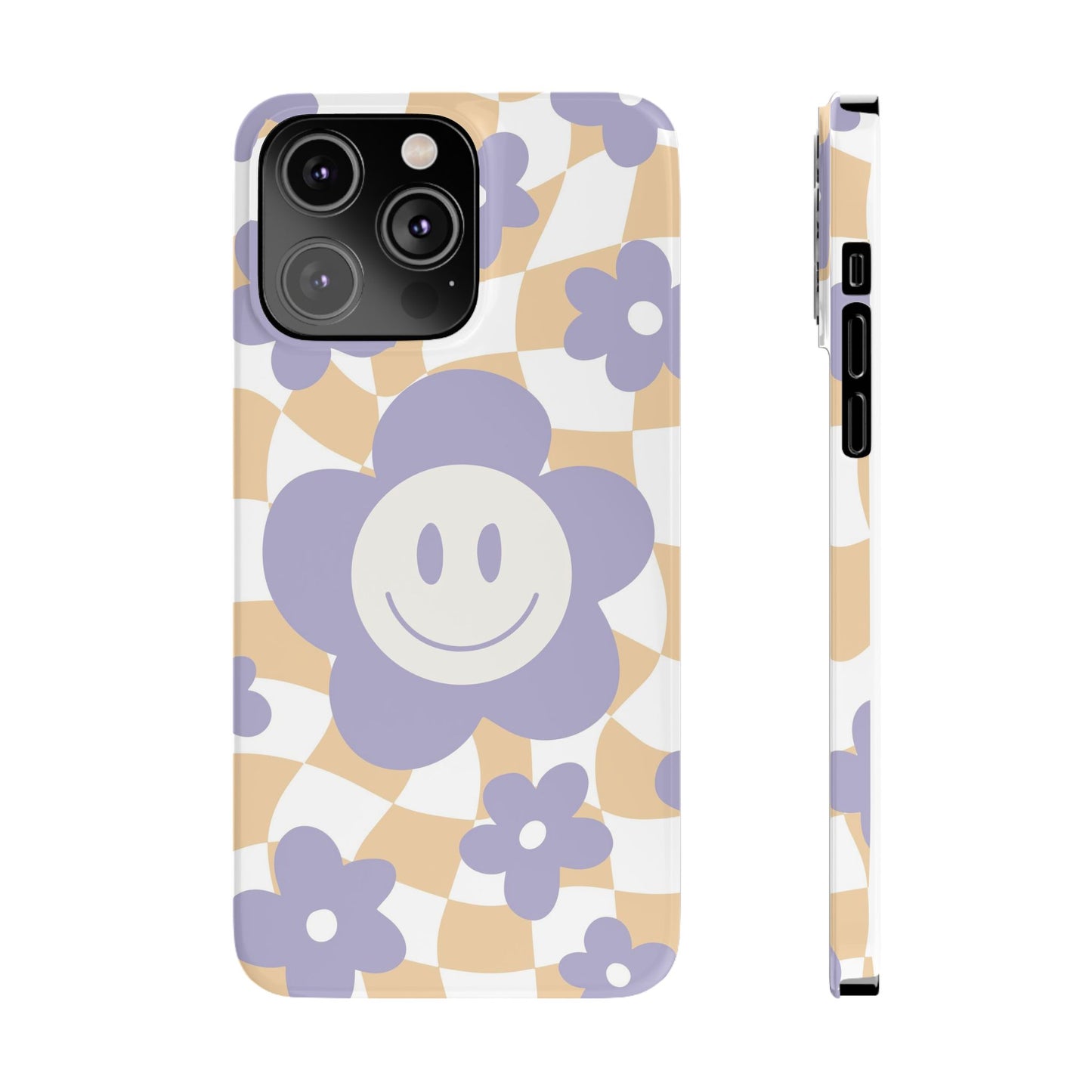 Groovy Danish Floral iPhone Case with Big Flower