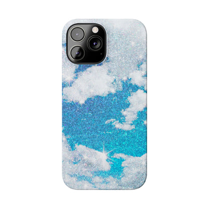 Blue Sparkling Sky Phone Case