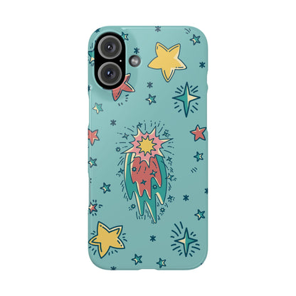 Stars Moon Weather Magic Case for iphone. Iphone 16, 15 case, iphone 14 case, iphone 13 case