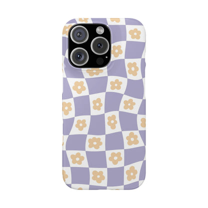 Add a touch of Danish style to your iPhone with this floral grid case.