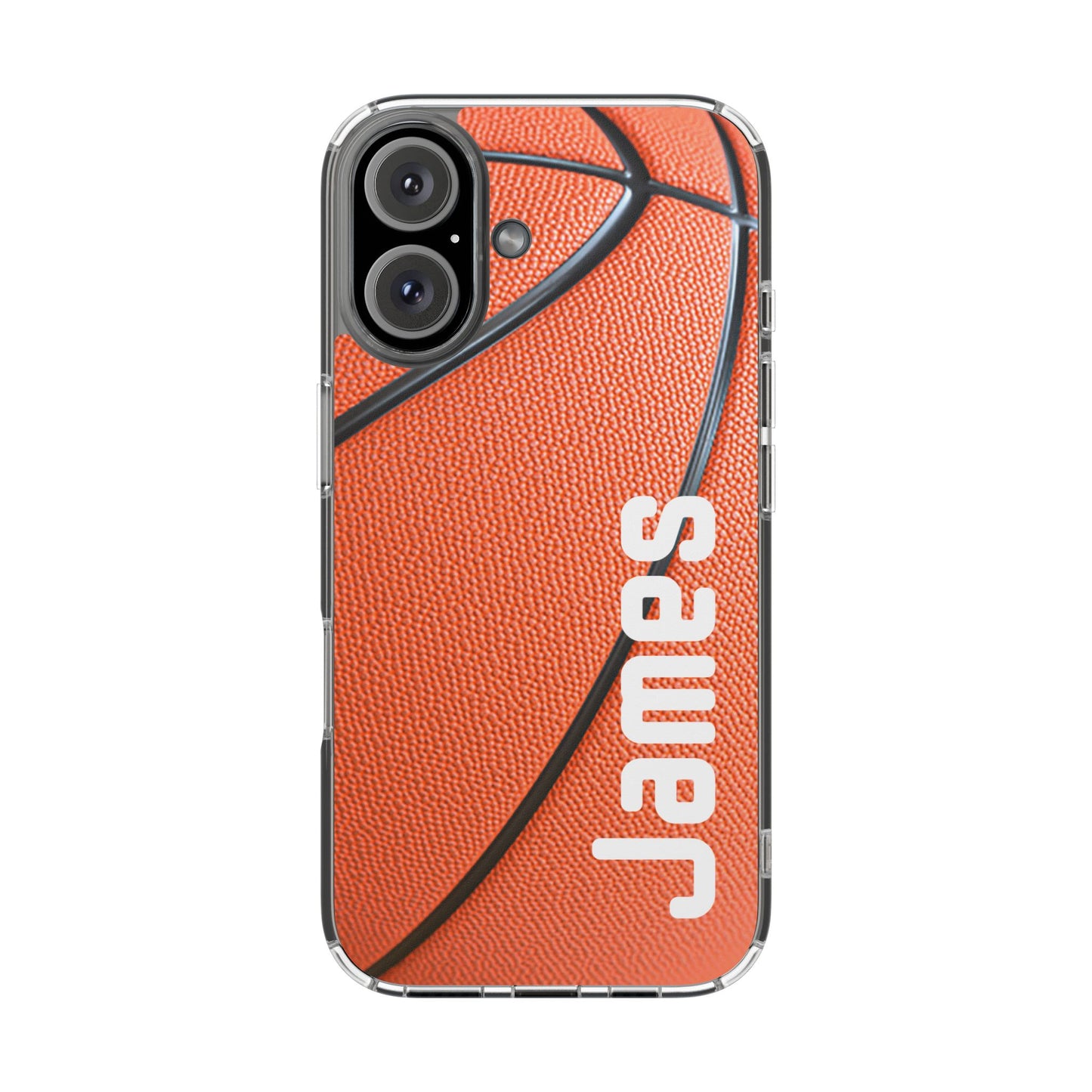 Personalized Basketball iPhone Case – Custom Name Silicone
