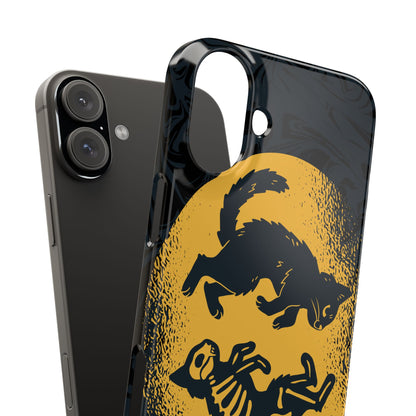 Halloween Edition Kitten: Duel between Life and Death in Two Phases Skull - casetinger