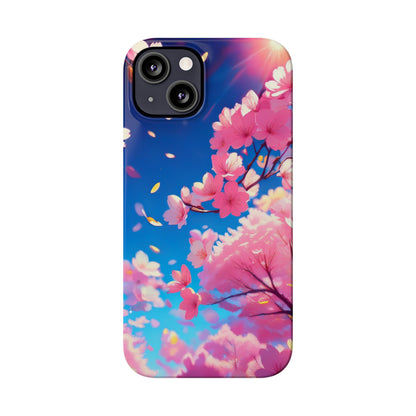 Anime sakura tree flowers