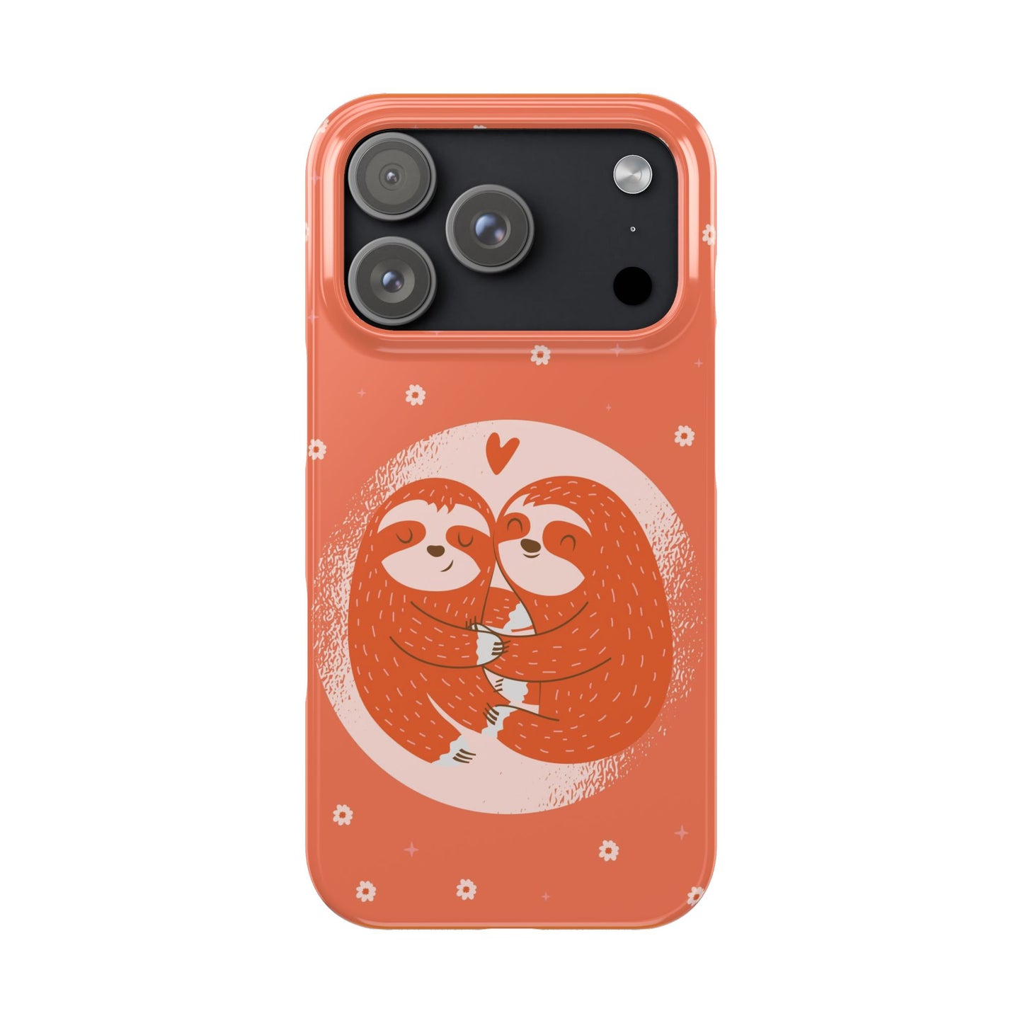 In love pair of sloths