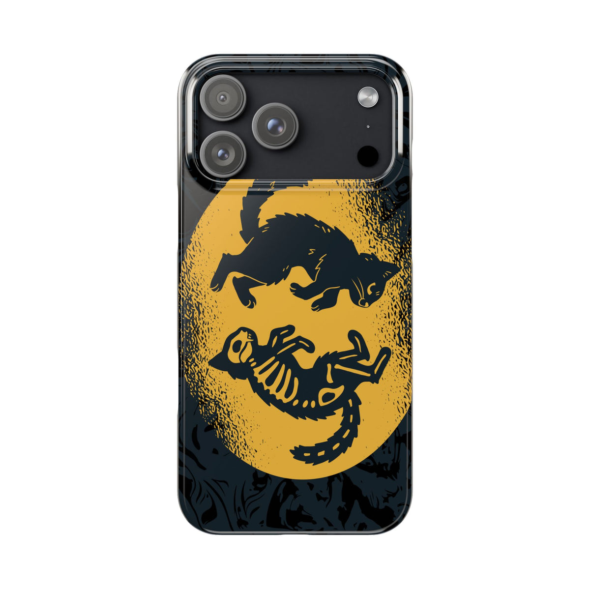 Halloween Edition Kitten: Duel between Life and Death in Two Phases Skull - casetinger