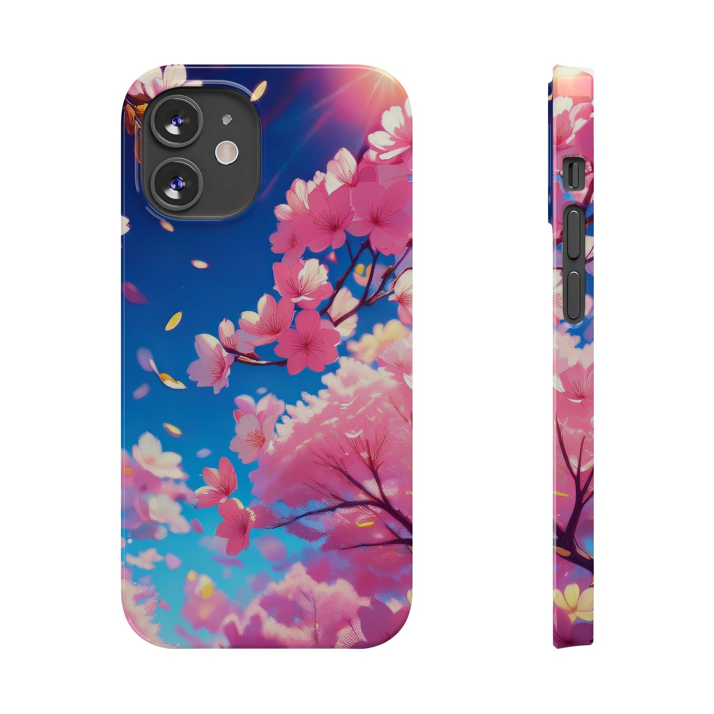 Anime sakura tree flowers