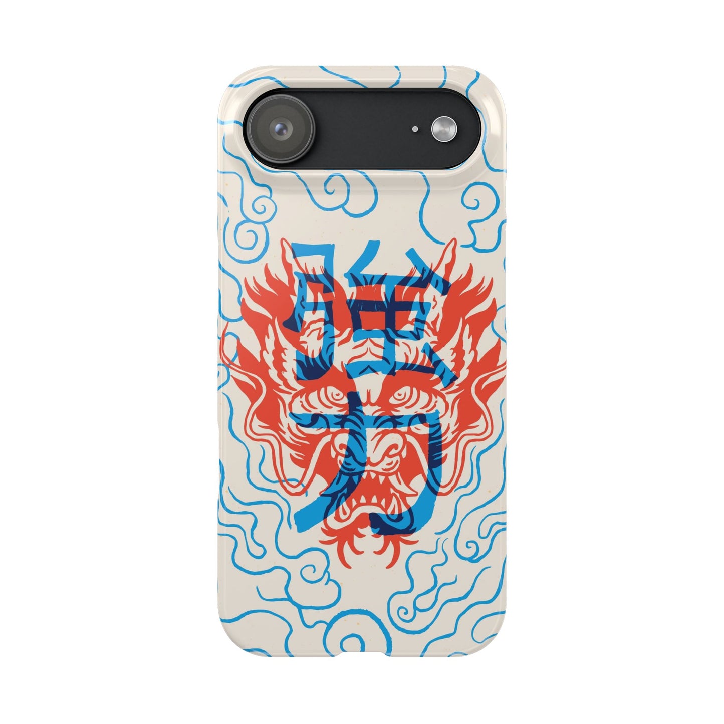 Geek asian art duotone style