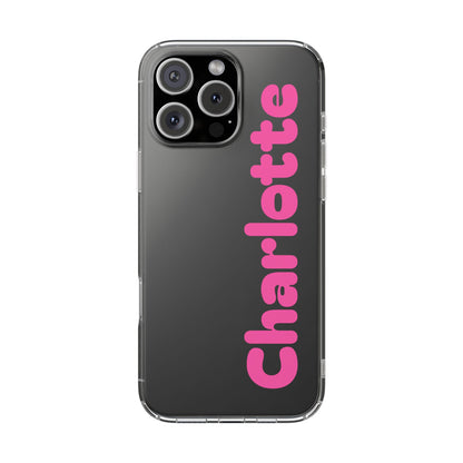 Name iphone case Custom iphone case Silicone iphone case Glossy iphone case Custom gift