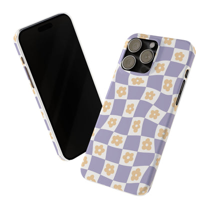 Add a touch of Danish style to your iPhone with this floral grid case.