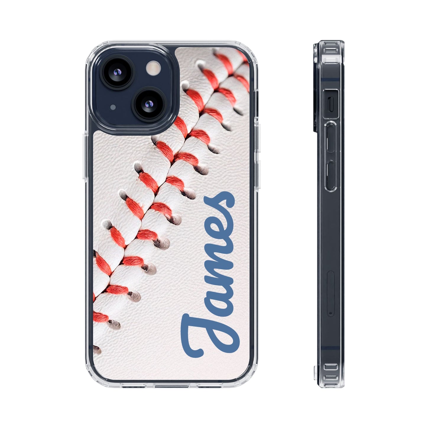 Custom name Baseball iPhone Case – Personalized Silicone