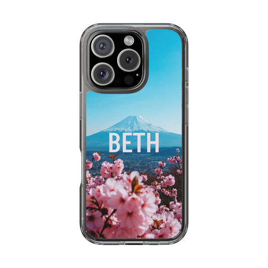 Fujiyama sakura flowers - Custom name