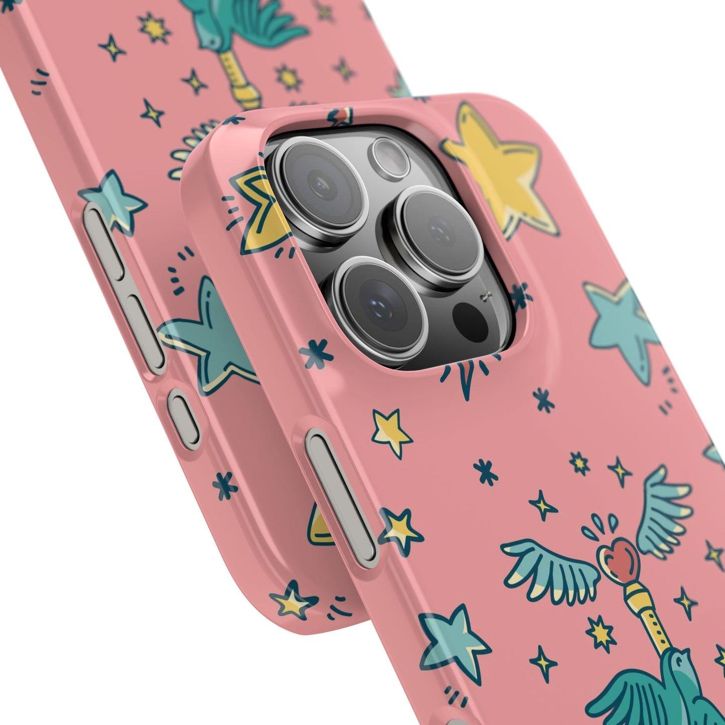 Pink Color Stroke Case: Fantasy Magic