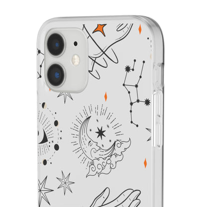 Stylish Astrological iPhone Case – Semi-Transparent & Flexible