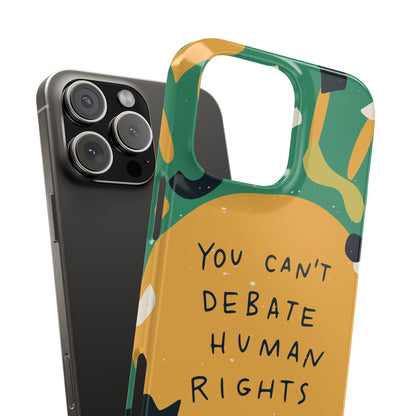 Yoou cant debate human rights feminist case phone