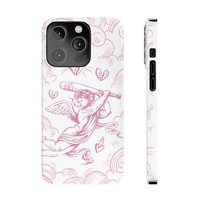 Anti-Valentine's Day: Cupid's Rebellion Phone Case