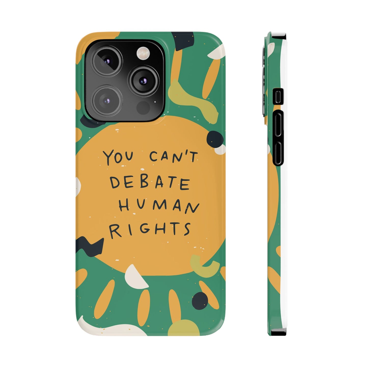 Yoou cant debate human rights feminist case phone