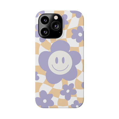 Groovy Danish Floral iPhone Case with Big Flower