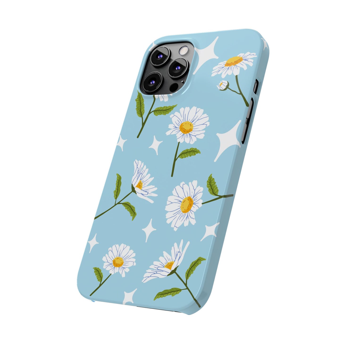 Charming Floral iPhone Case – Dainty Daisy Design