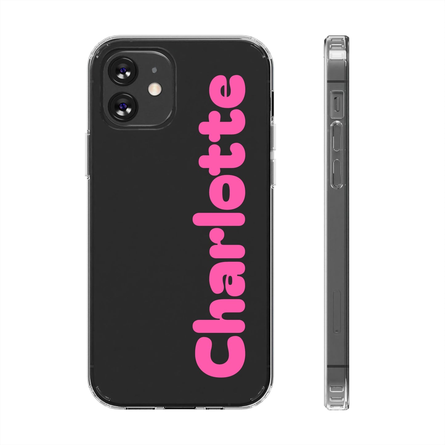 Name iphone case Custom iphone case Silicone iphone case Glossy iphone case Custom gift
