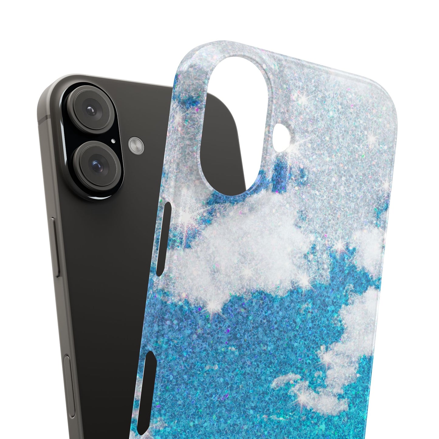 Blue Sparkling Sky Phone Case