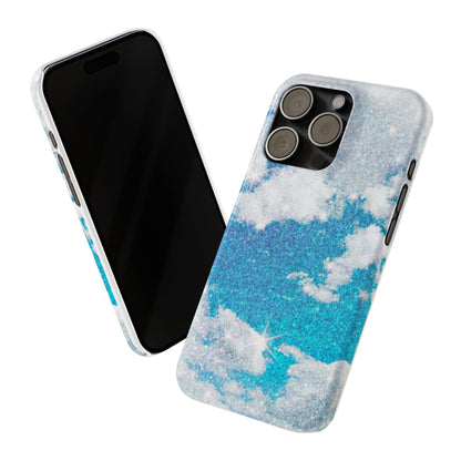 Blue Sparkling Sky Phone Case