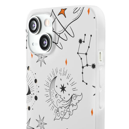 Stylish Astrological iPhone Case – Semi-Transparent & Flexible