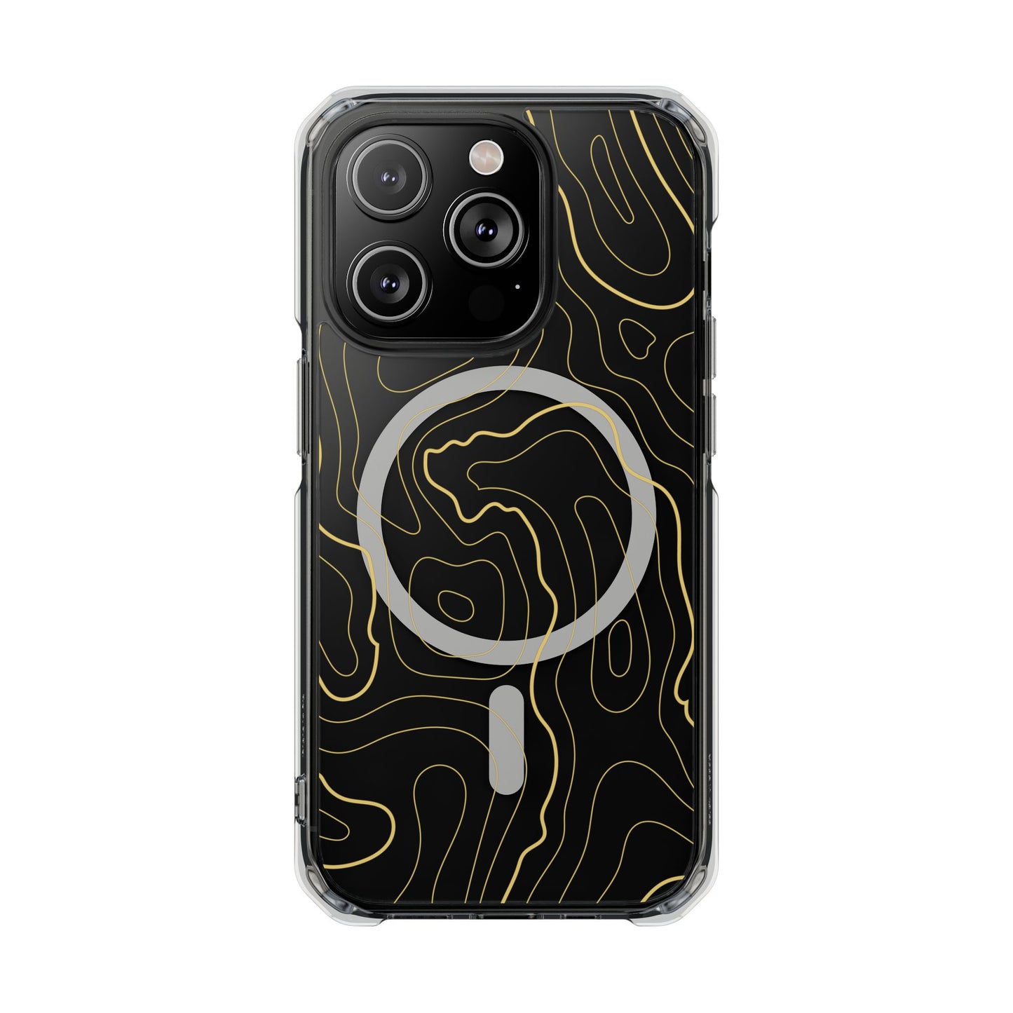 Abstract Topographic lines Map Design - Magnetic