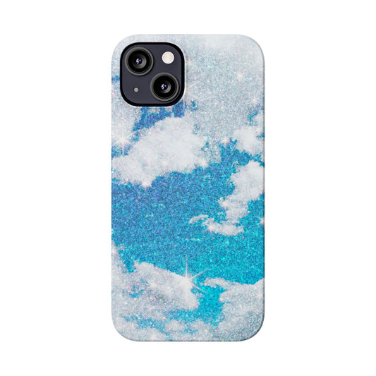 Blue Sparkling Sky Phone Case