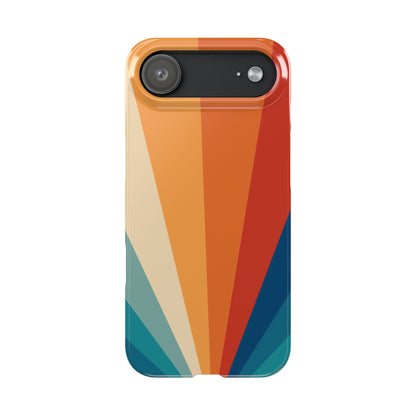 Retro abstract stripe flare - casetinger