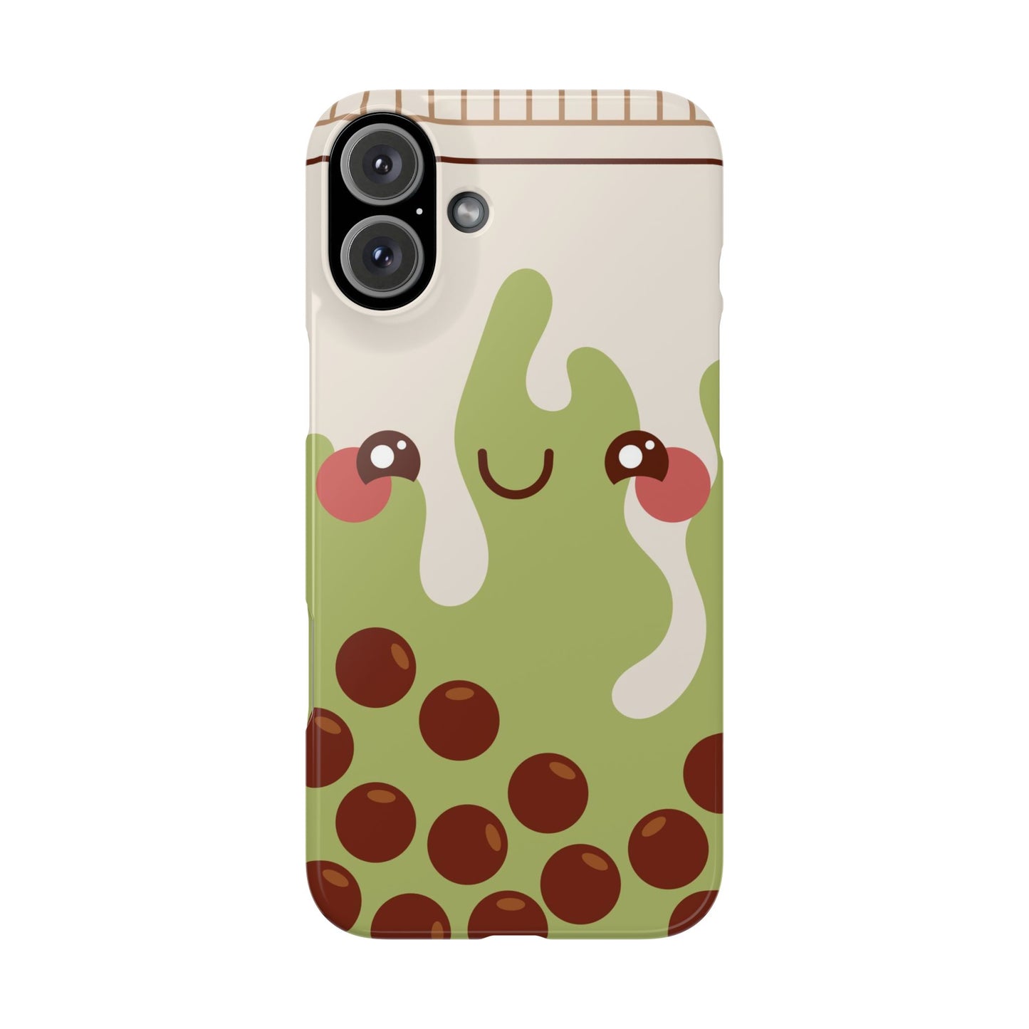 Bubble tea phone case, kawaii iphone case, anime phone case, iphone 16, 15 case, iphone 15 pro case, iphone 14 case, iphone 15 plus case