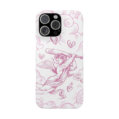 Anti-Valentine's Day: Cupid's Rebellion Phone Case