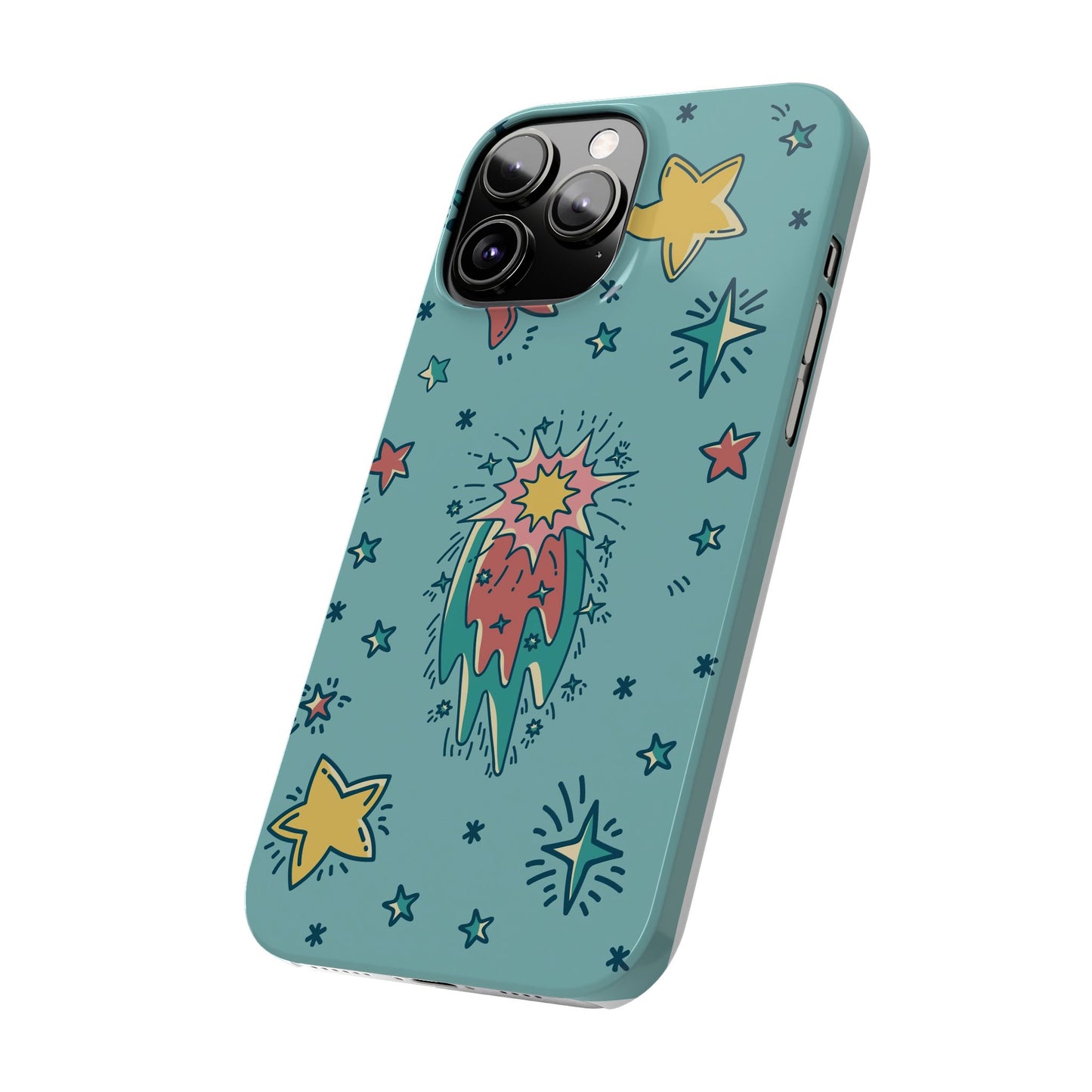 Stars Moon Weather Magic Case for iphone. Iphone 16, 15 case, iphone 14 case, iphone 13 case