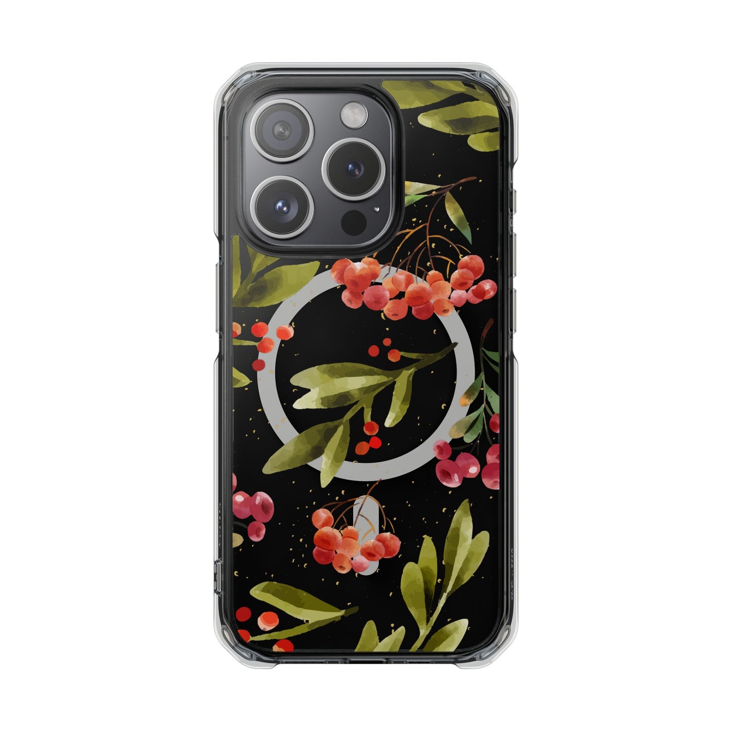 Watercolor forest berries patern - Magnetic