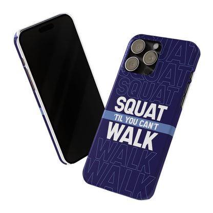 Gym phone case "Squat til you can´t" - casetinger