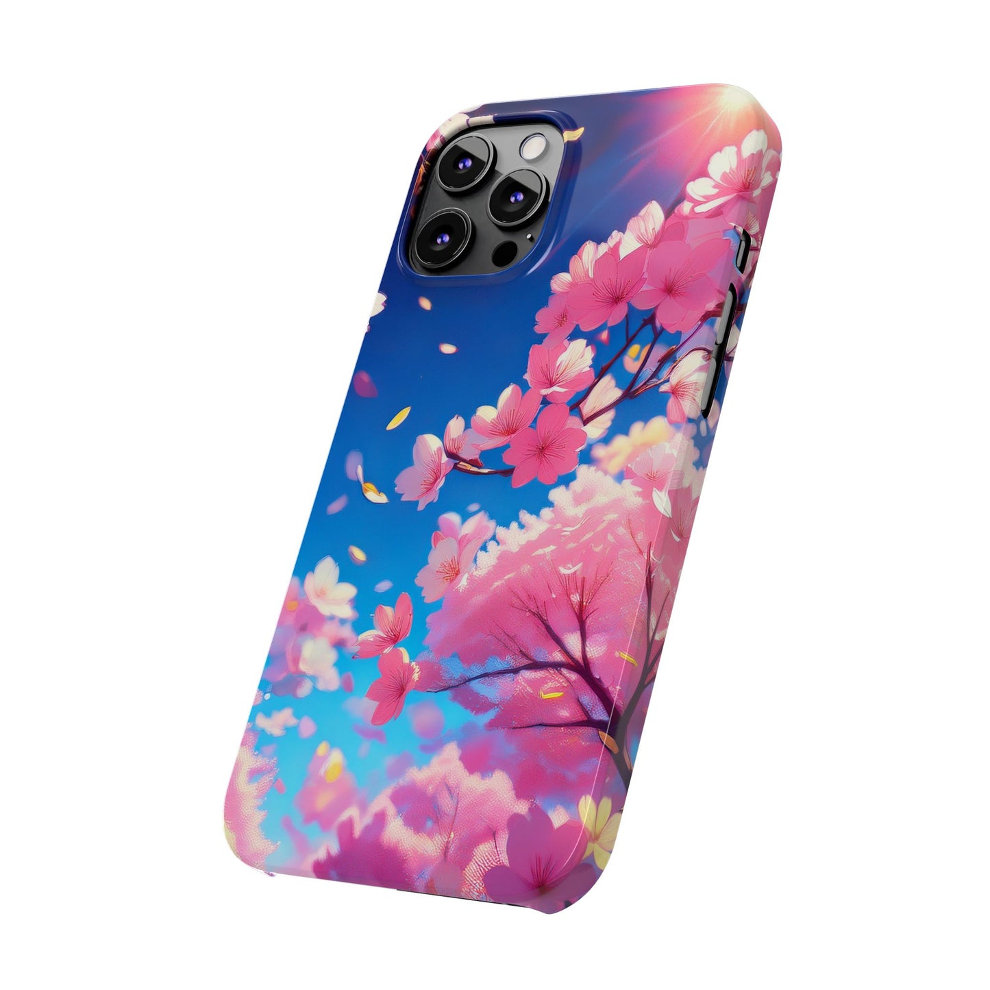 Anime sakura tree flowers