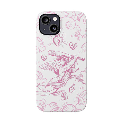 Anti-Valentine's Day: Cupid's Rebellion Phone Case