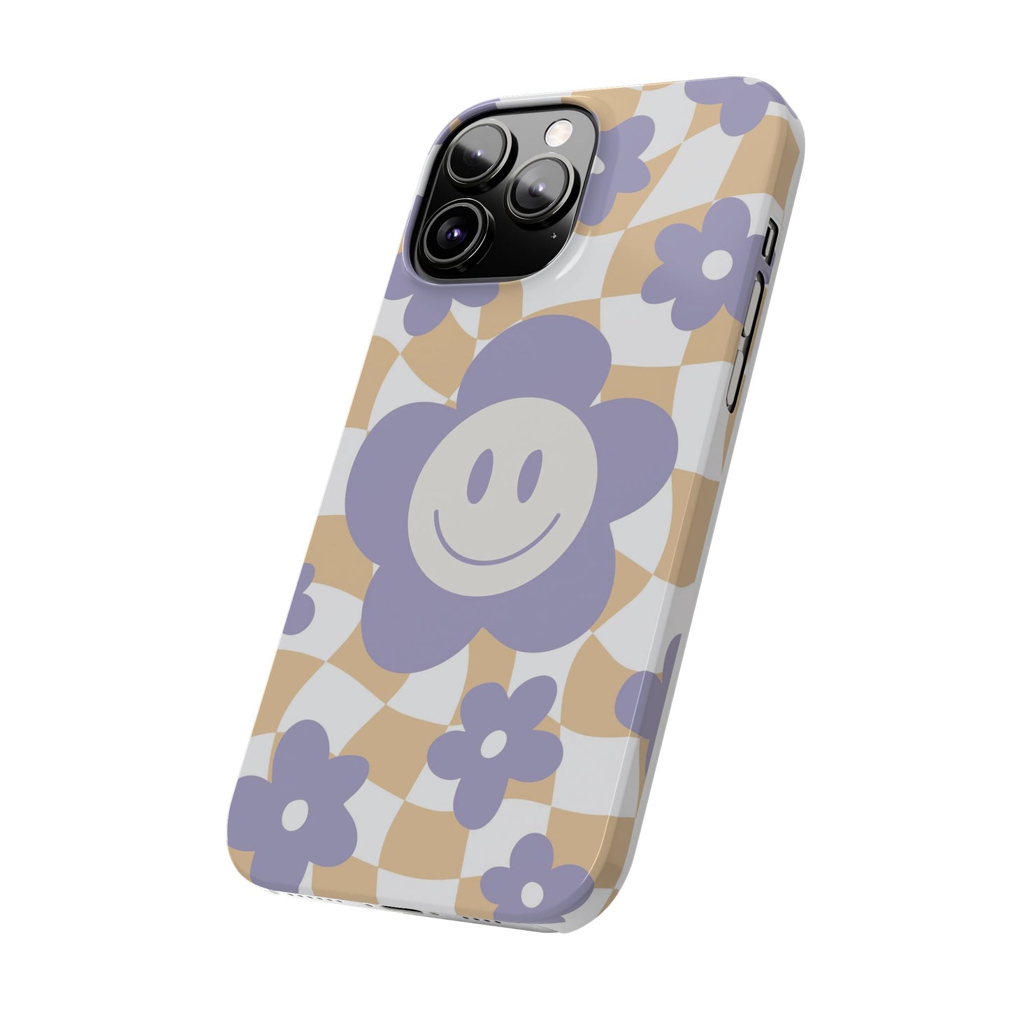 Groovy Danish Floral iPhone Case with Big Flower