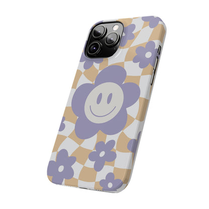 Groovy Danish Floral iPhone Case with Big Flower