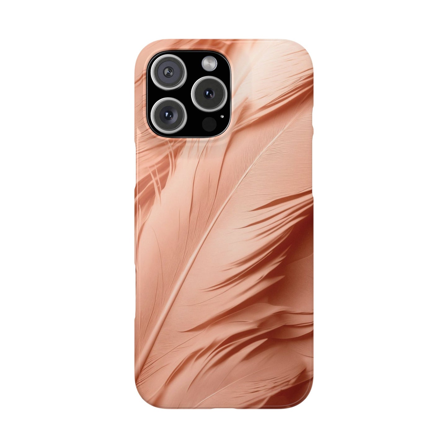 Peach-colored feathers - casetinger