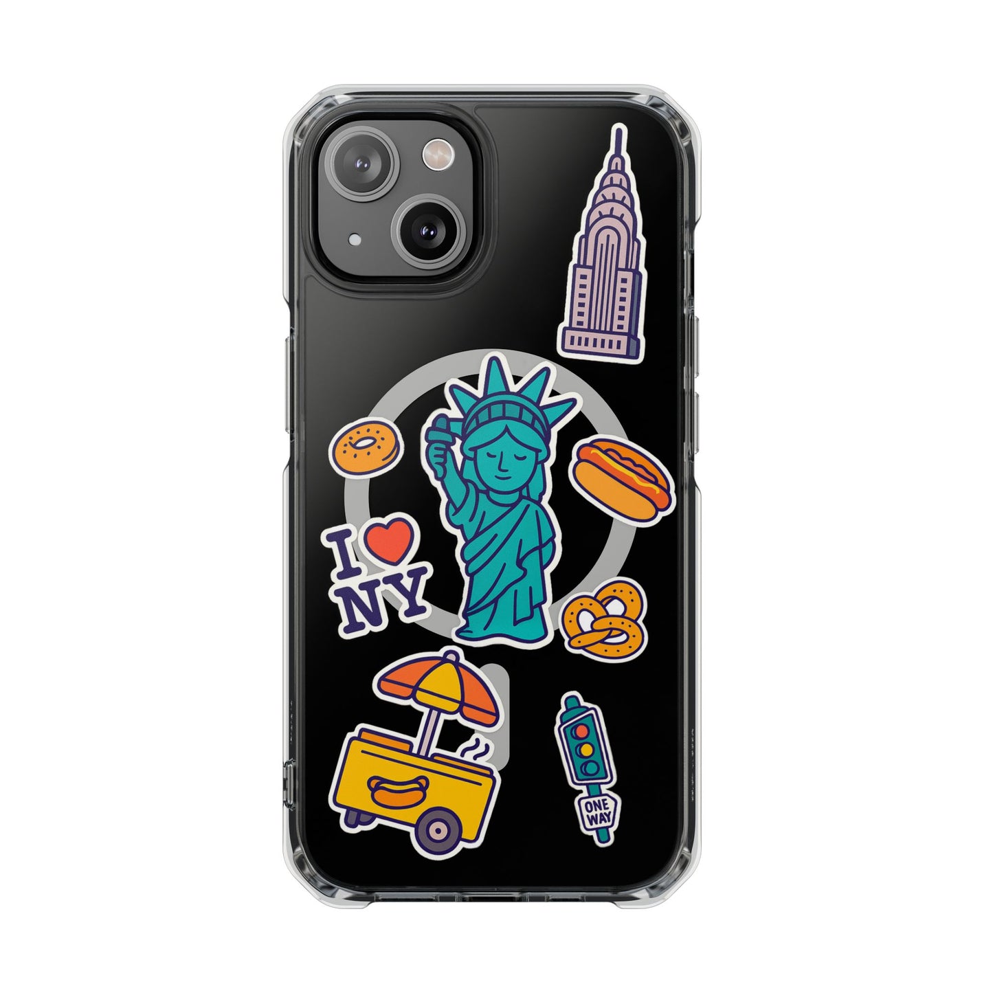 New York Stickers - Magnetic