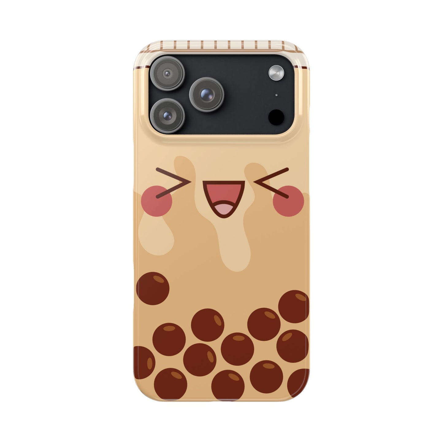 Chocolate Bubble tea phone