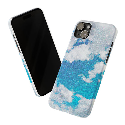 Blue Sparkling Sky Phone Case