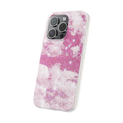 Pink Glitter Sky Phone Case