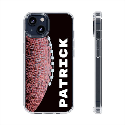 Personalized Football iPhone Case – Custom Name