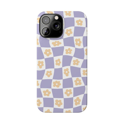 Add a touch of Danish style to your iPhone with this floral grid case.