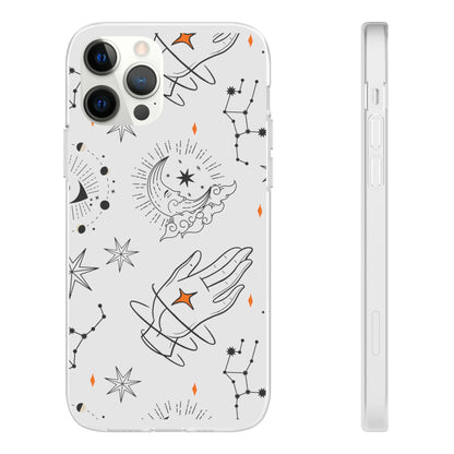 Stylish Astrological iPhone Case – Semi-Transparent & Flexible