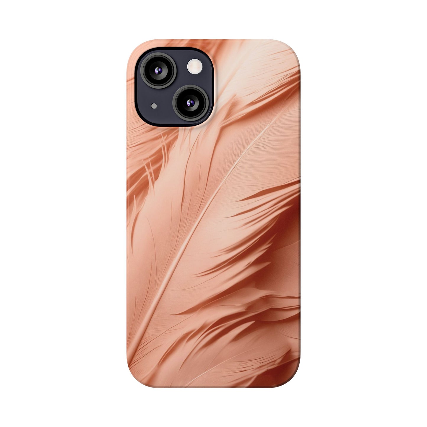 Peach-colored feathers - casetinger